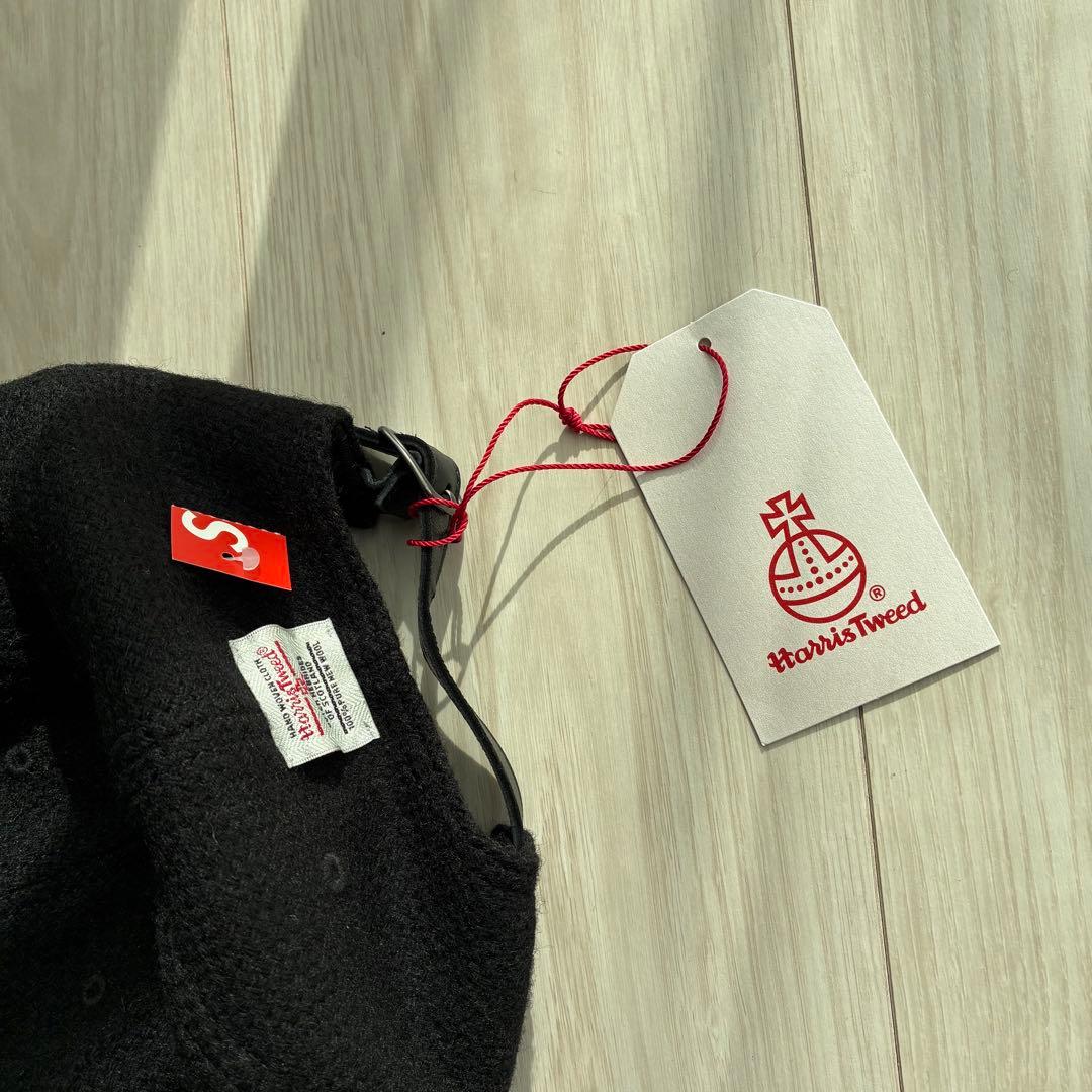 【新品タグ付】Supreme × Harris Tweed Logo Cap
