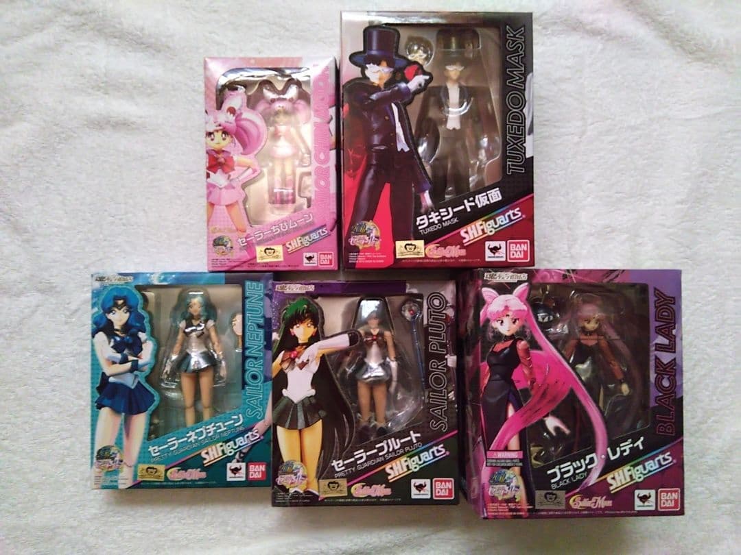 か*お様 S.H.フィギュアーツ セーラームーンセット19+追加1