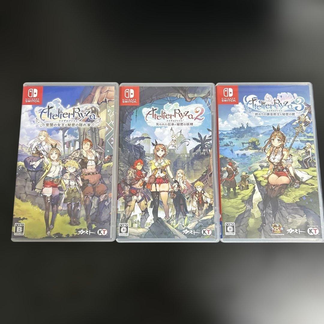 ライザのアトリエ パッケージ版 Switch 3本セット