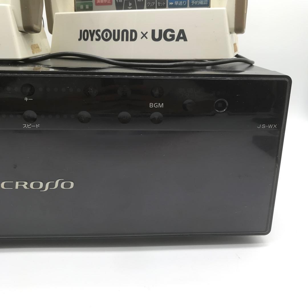 【美品】JOYSOUND クロッソ CROSSO JS-WX カラオケ機器　D