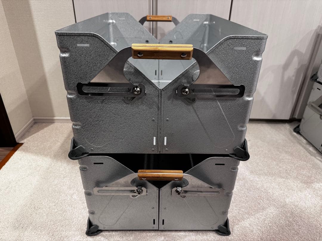 スノーピーク シェルフコンテナ50 シェルコン 2個セット②