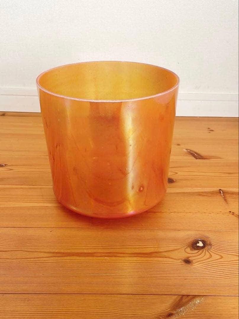 【期間限定価格】クリスタルトーンズ社クリスタルボウル　カーネリアンE ＋25