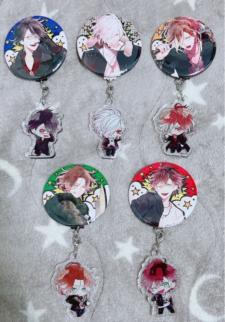 DIABOLIK LOVERS 缶バッジ＆アクリルセット