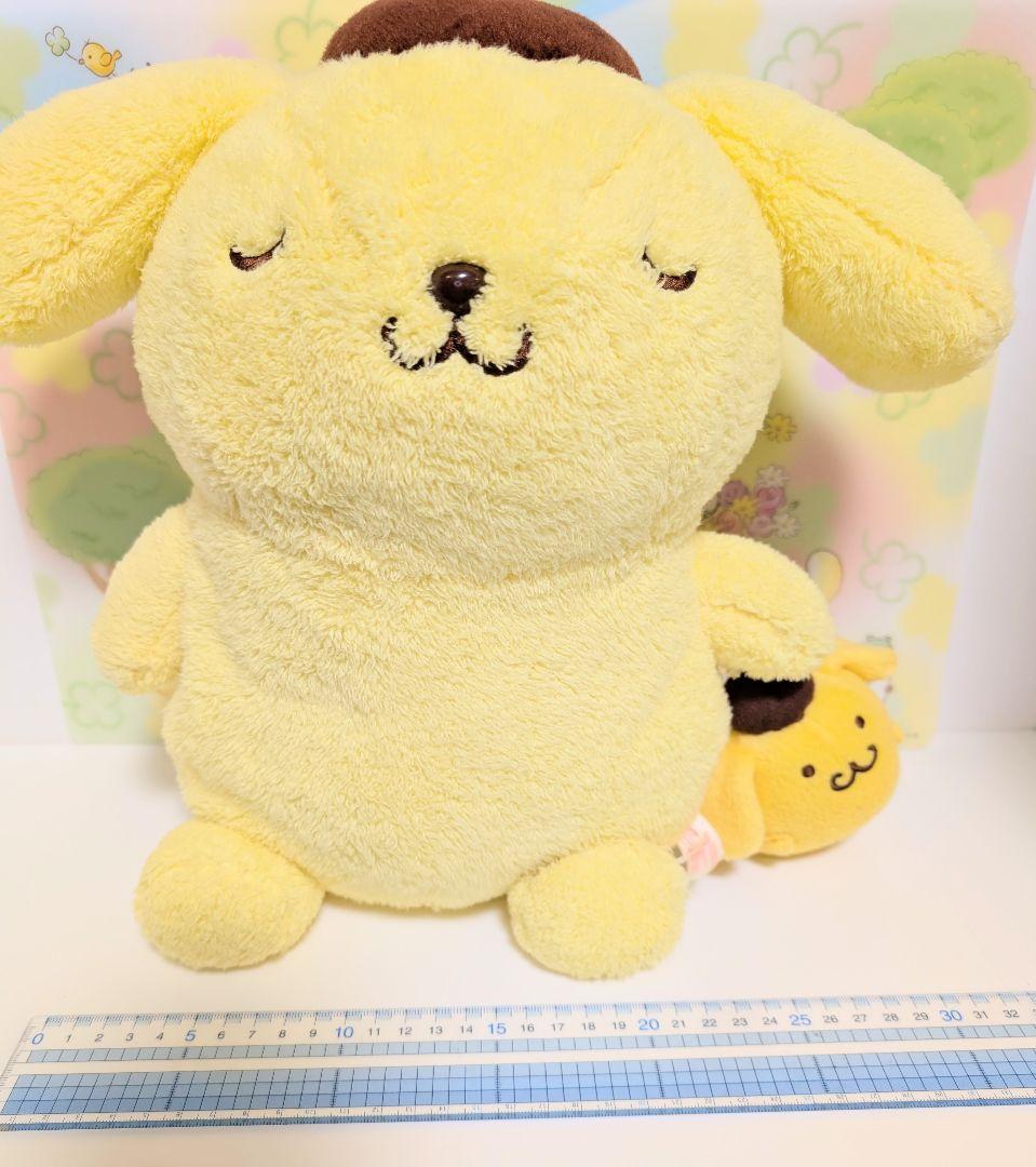 ポムポムプリン　ミニプリン　ぬいぐるみ