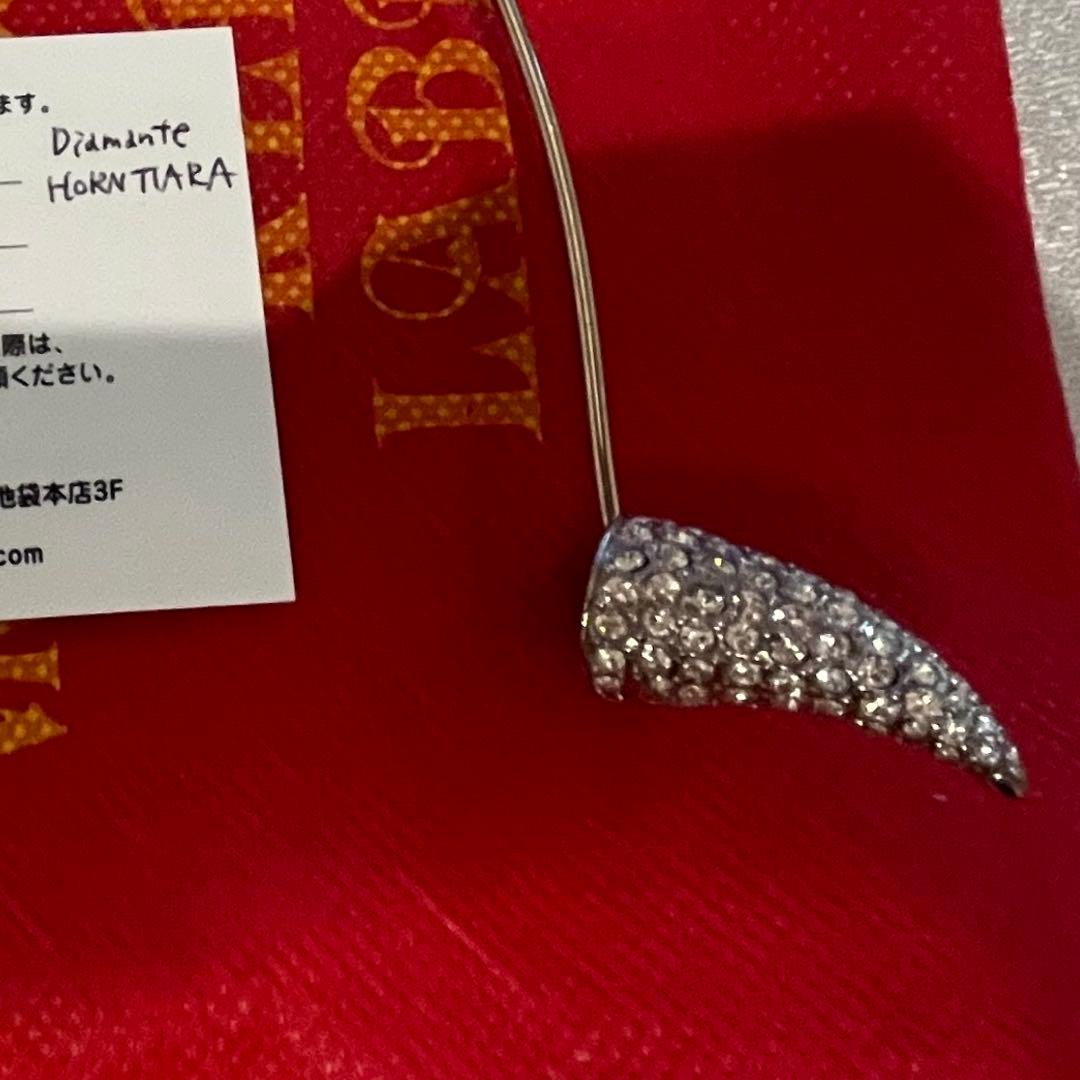 【未使用・保証書付Vivienne Westwood ディアマンテホーンティアラ