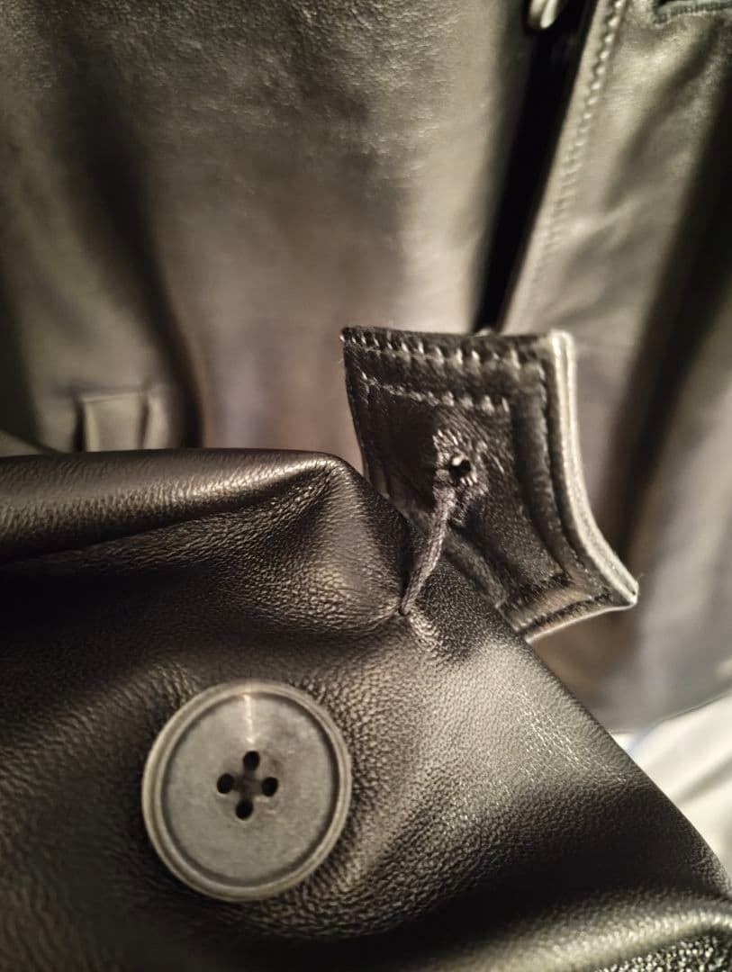 【訳アリ】メゾンスペシャル レザーカーコート 25AW サイズ1