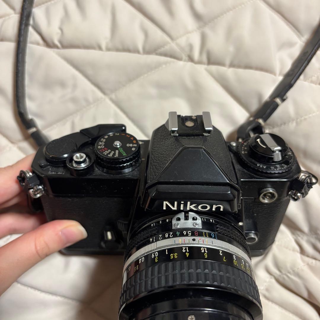 フィルムカメラ 【NikonFE】Nikkor 50mm f/1.4 お値下げ可