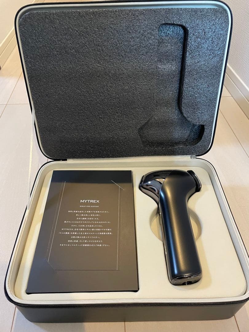 MYTREX MiRAY ONE ブラック リフトアップ 美顔器　美容ゲル付き