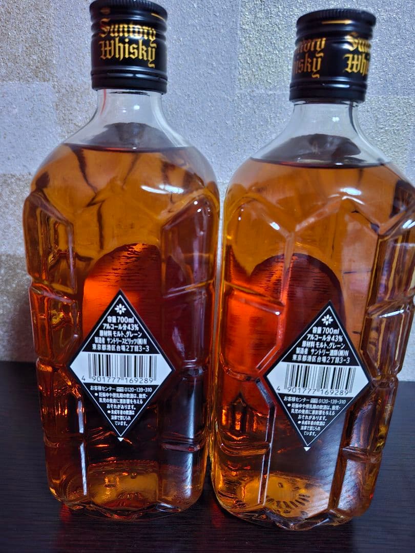 黒角　サントリー　ウイスキー 700ml 43% 終売　角瓶　黒　9本セット