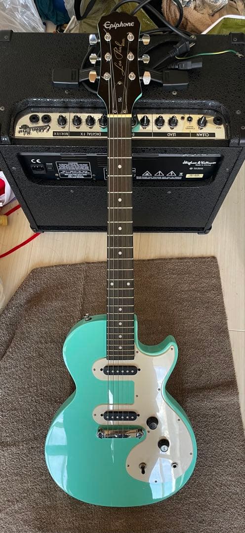 Epiphone Les Paul SL Turquoise エレキギター