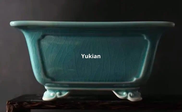 奎面雲足四方鉢 盆栽鉢 植木鉢 小品盆栽鉢 大品盆栽鉢