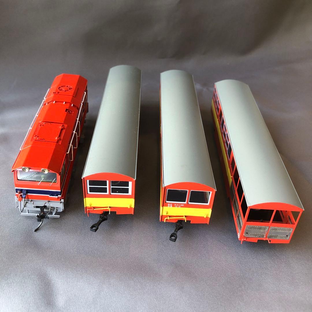 鉄道模型 HOゲージ 大井川鉄道井川線 DD20 4両編成