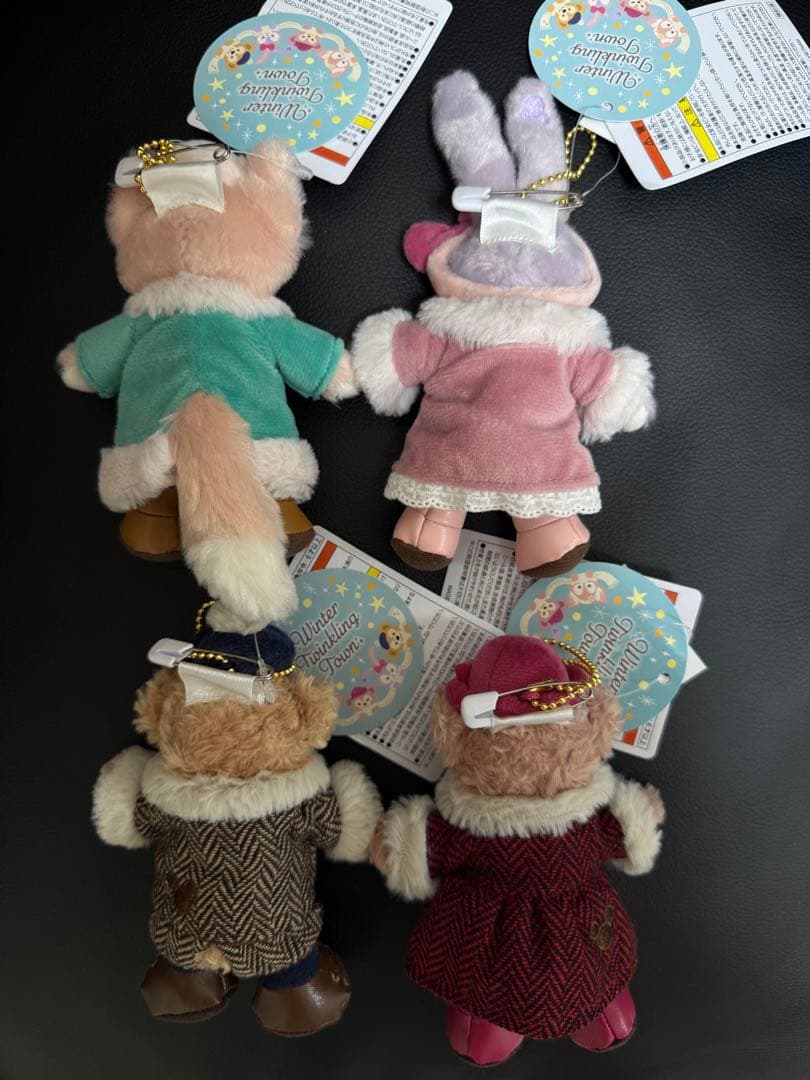 お顔厳選 ダッフィー　4点まとめ　winter twinkling town