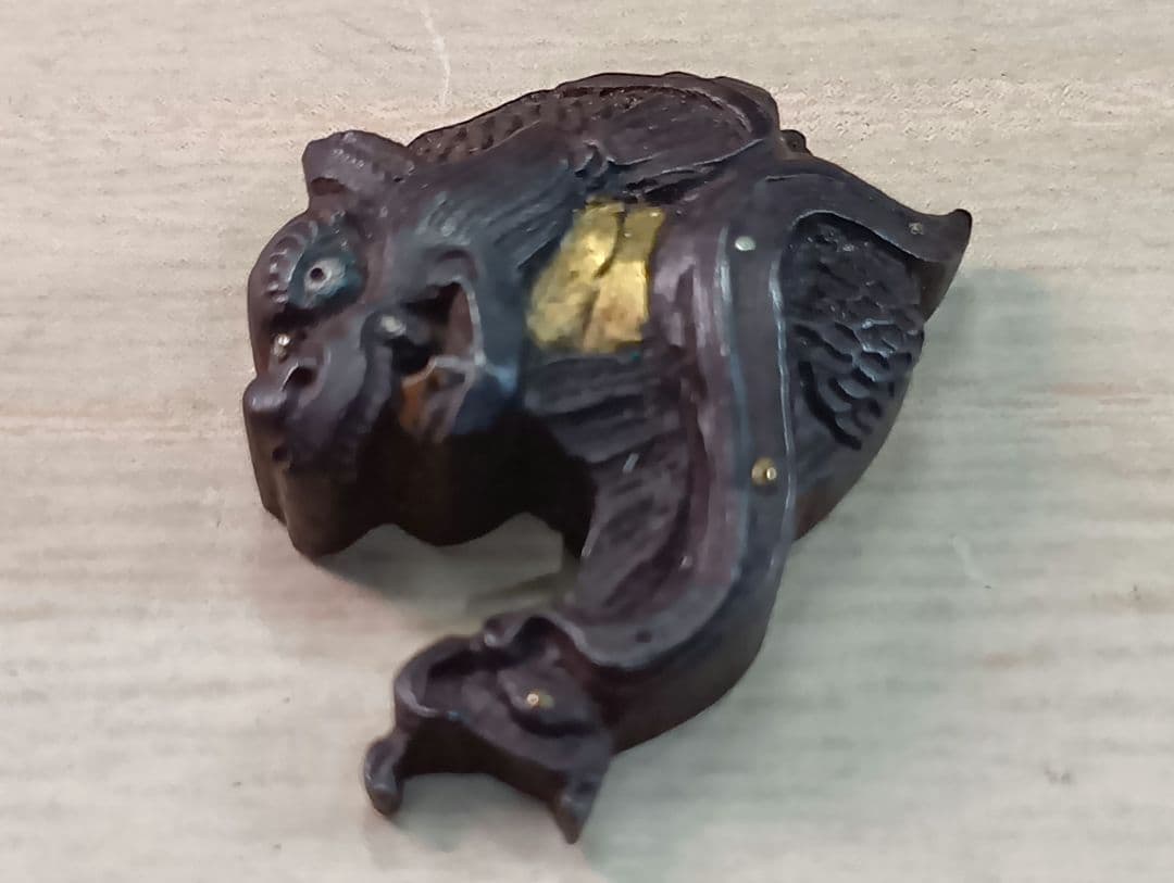 煙草入れ／もののけ前金具