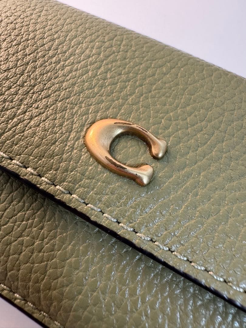 【COACH/コーチ】ミニ トライフォールド ウォレット　三つ折り財布