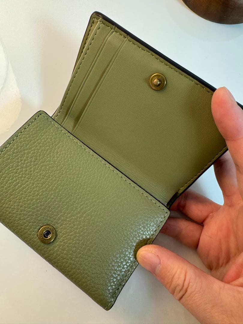 【COACH/コーチ】ミニ トライフォールド ウォレット　三つ折り財布