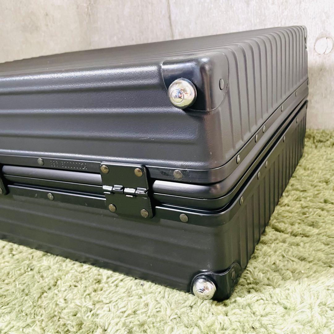 【超美品】RIMOWA ダイヤルロック式 アタッシュケース スーツケース グレー