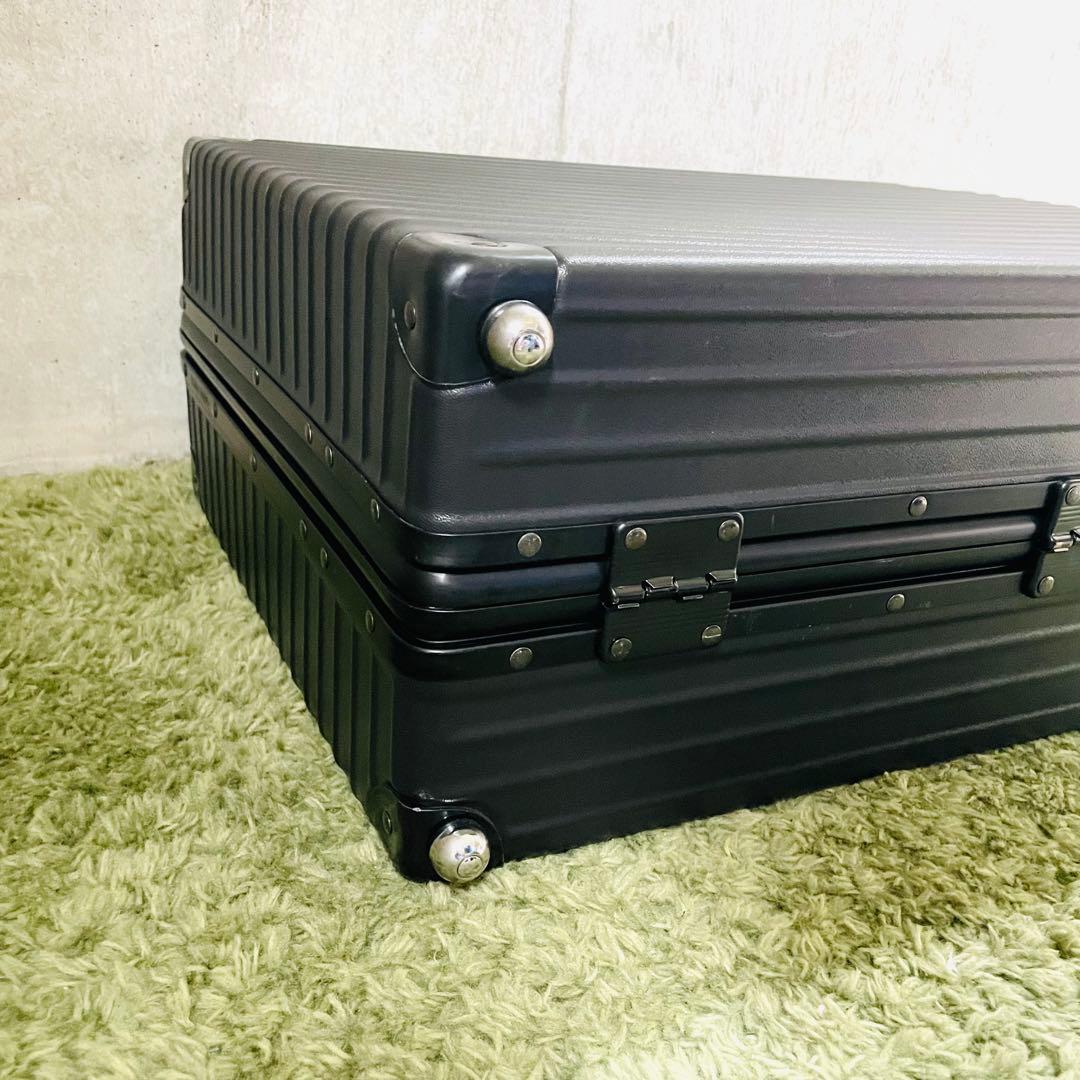 【超美品】RIMOWA ダイヤルロック式 アタッシュケース スーツケース グレー