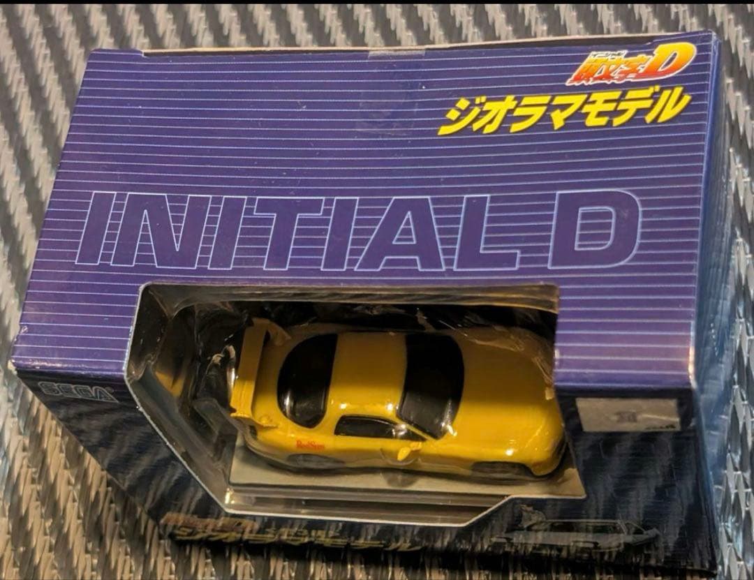 頭文字D ミニカー ジオラマモデル セット　全３種コンプリート
