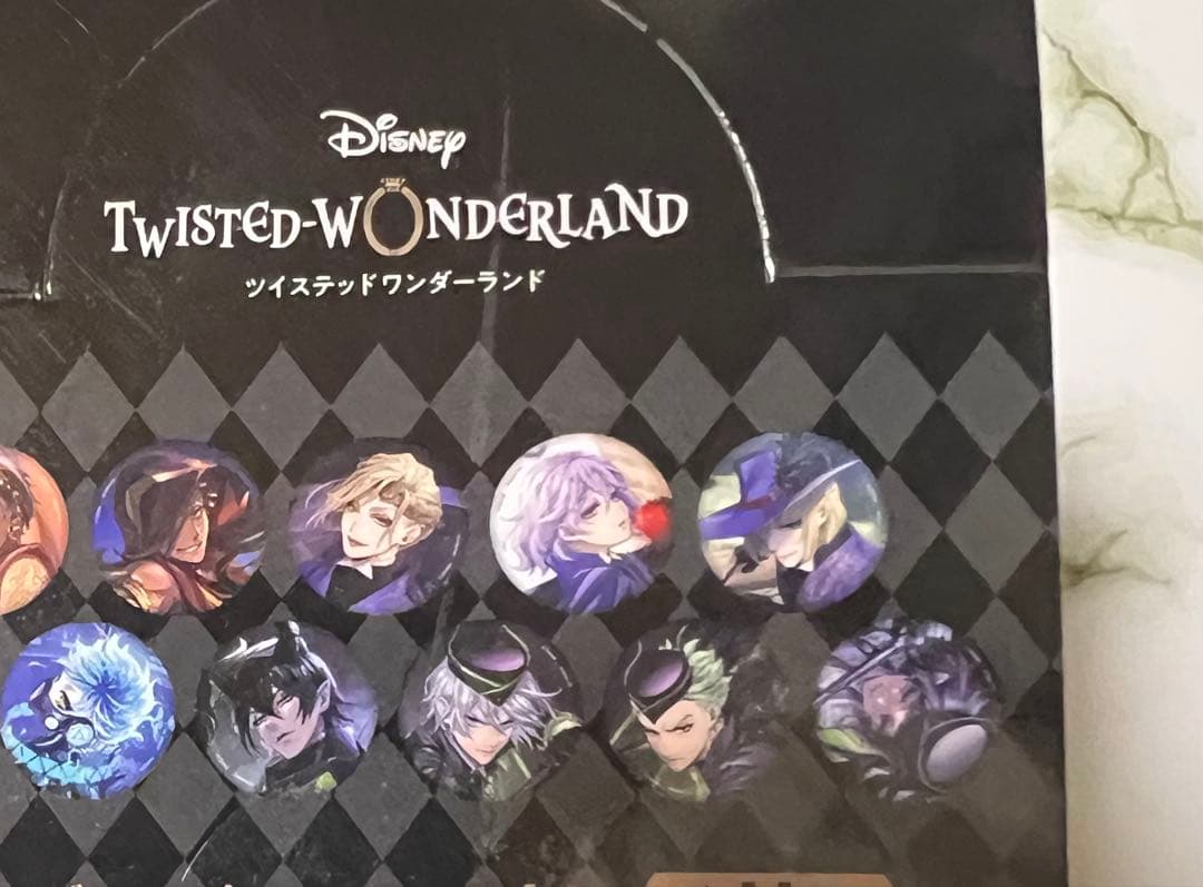 AGF ツイステ 寮服 缶バッジ BOX vol.1 vol.2 アニプレックス