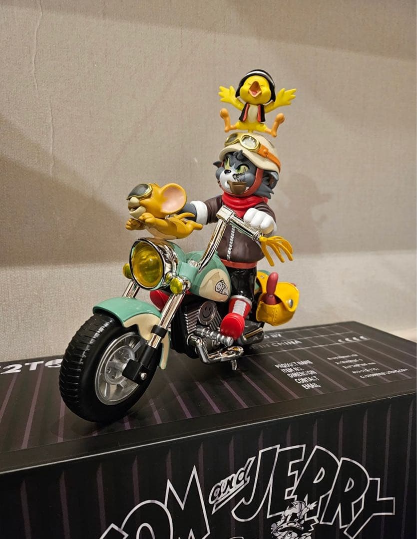 トムとジェリー レトロバイク フィギュア 52toys x WarnerBros