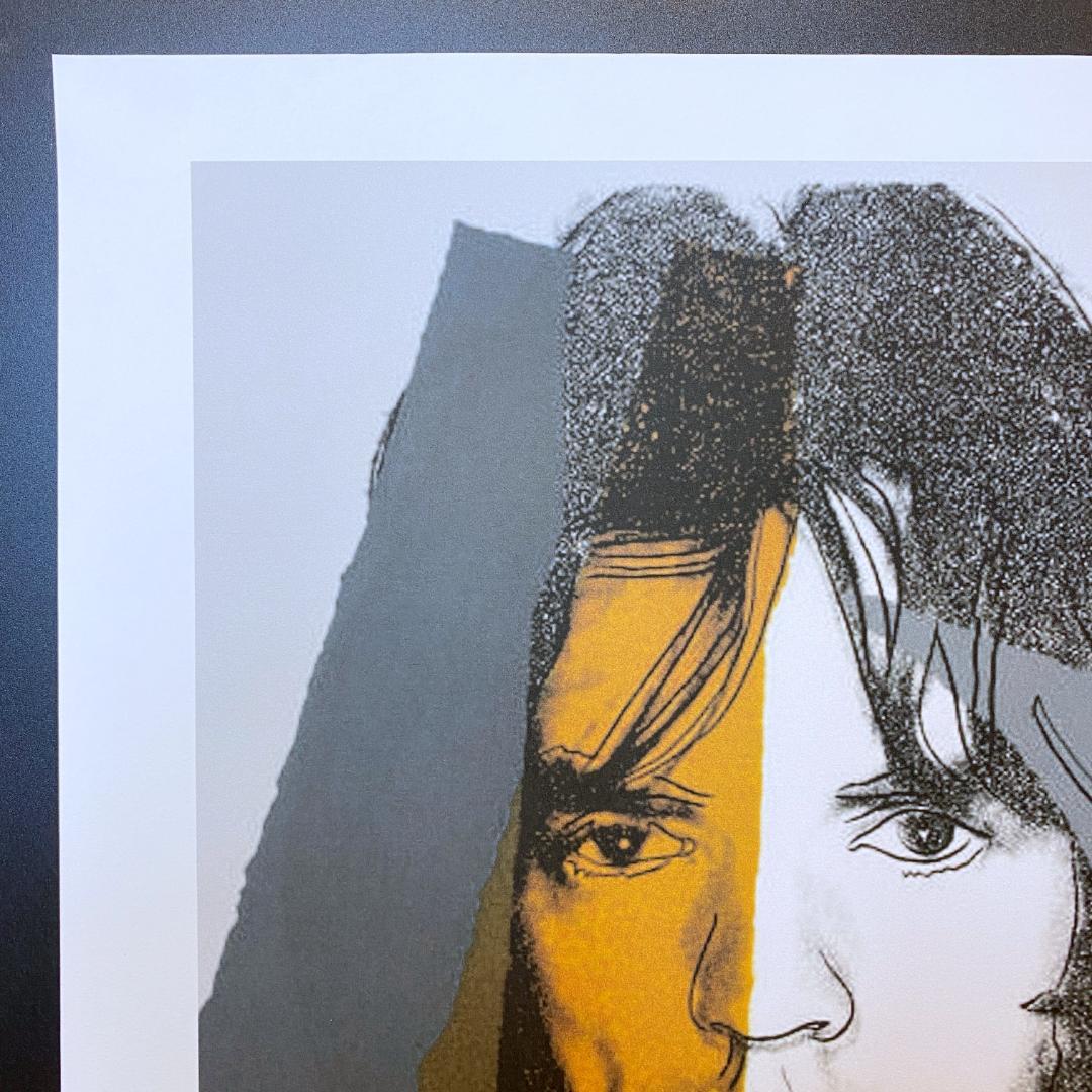 【模写】世界限定100枚! アンディ・ウォーホル ミック・ジャガー リトグラフ