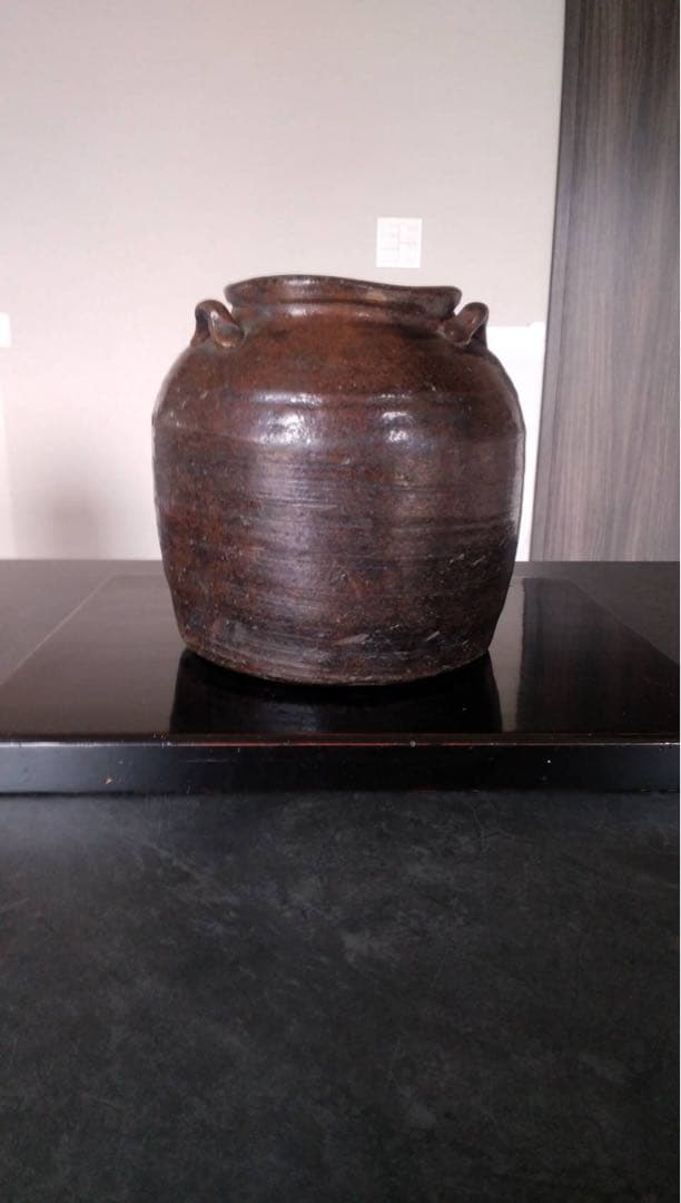 古瀬戸　瀬戸焼　アンティーク　六古窯　古美術　茶壷　古道具