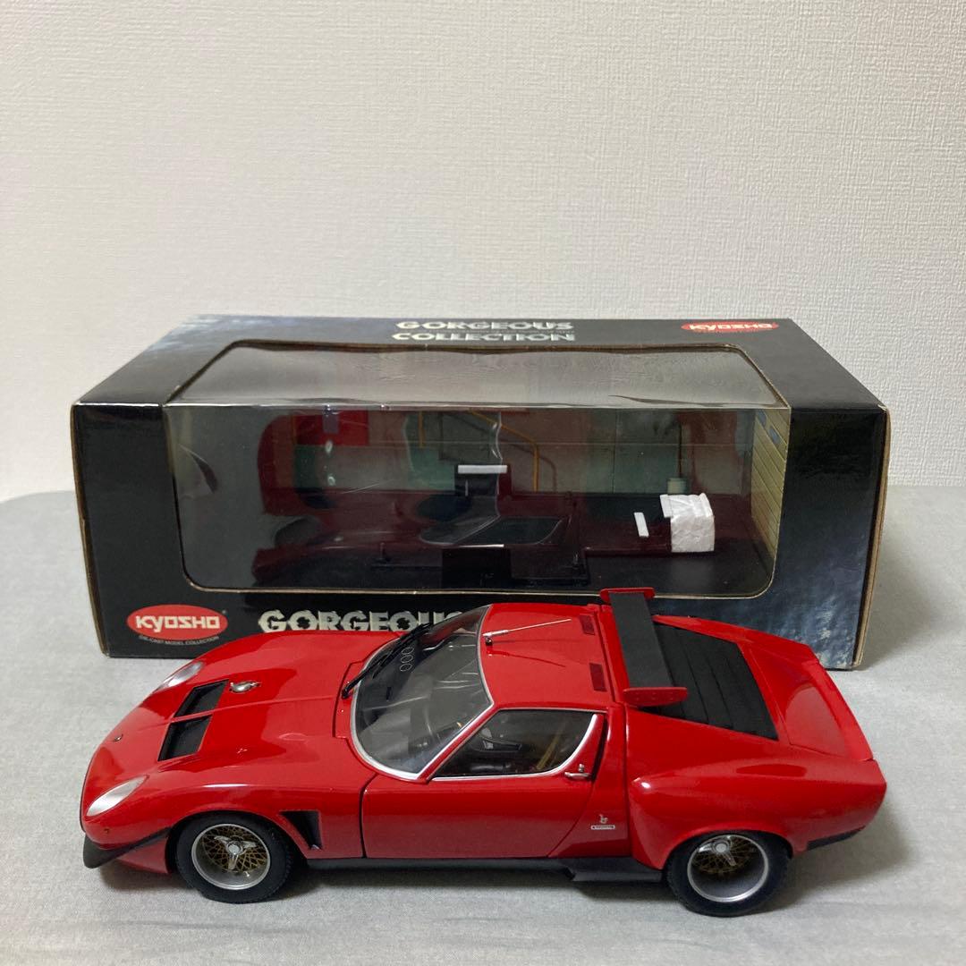 京商　ランボルギーニイオタＳＶＲ　レッド