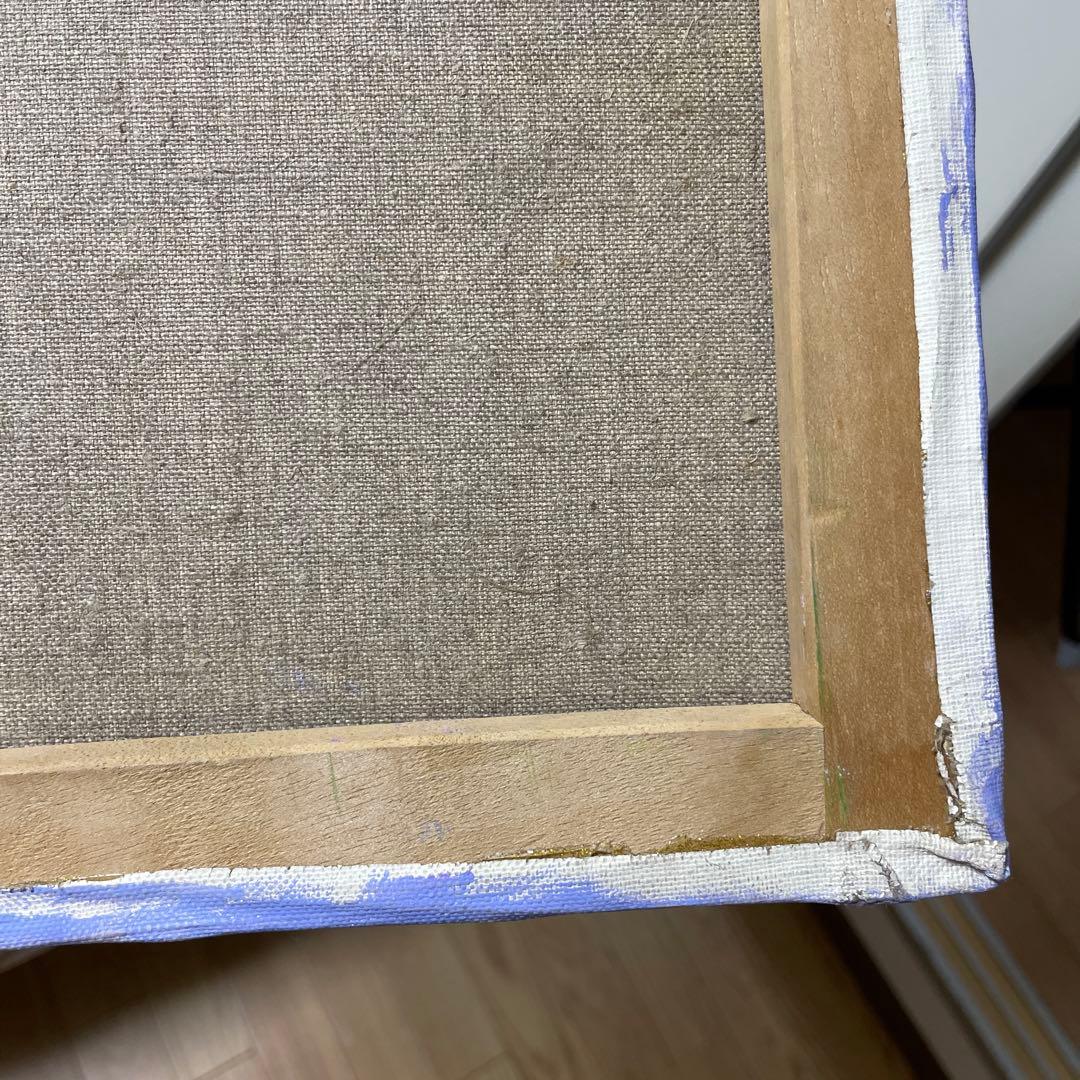 古典油絵　模写　中世紀人像  美人　アート　インテリア　上品　マリア