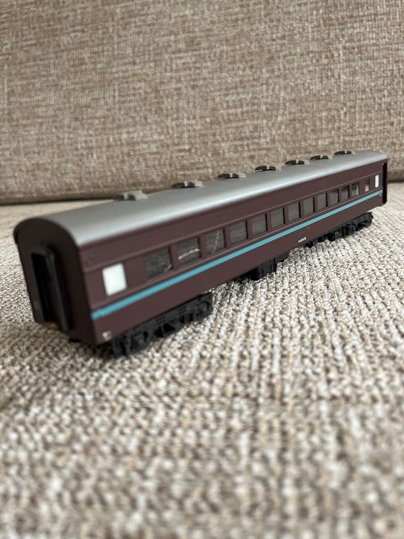 鉄道模型HOゲージ　16番　旧型客車6両　金属製