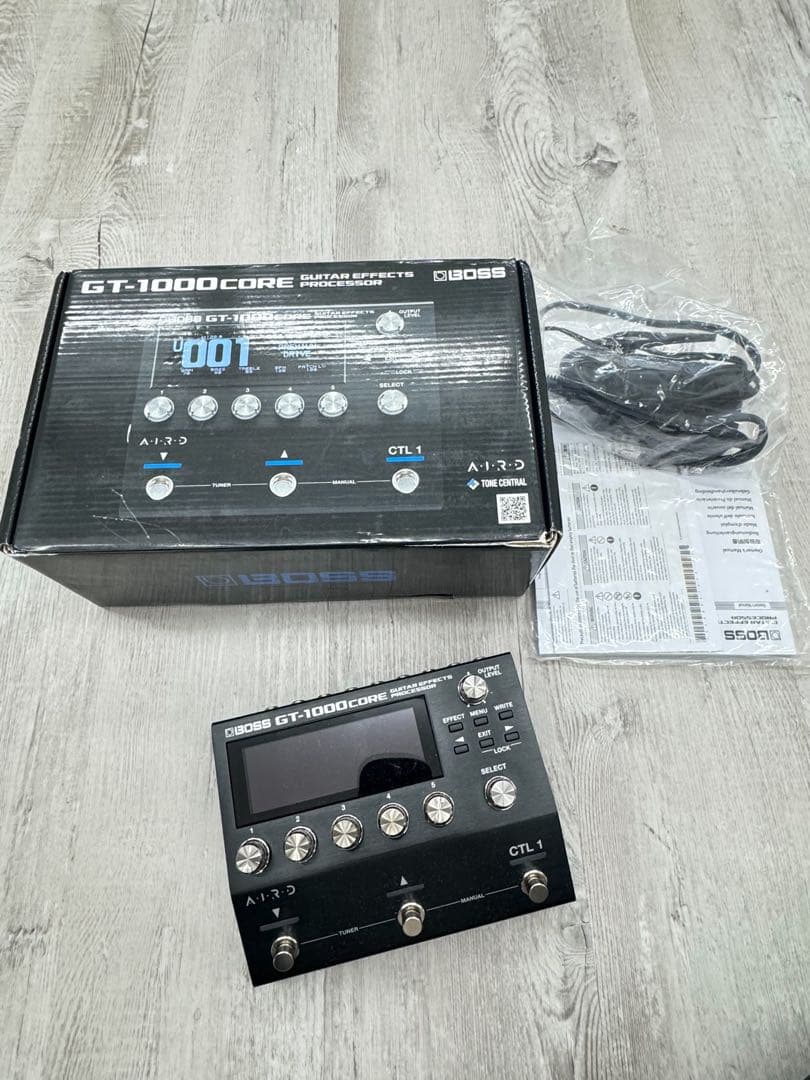 【美品】BOSS GT-1000CORE ギターエフェクター 本体