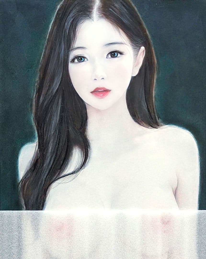 裸婦画 478 『妖精の恋人❤️』特大サイズ A3