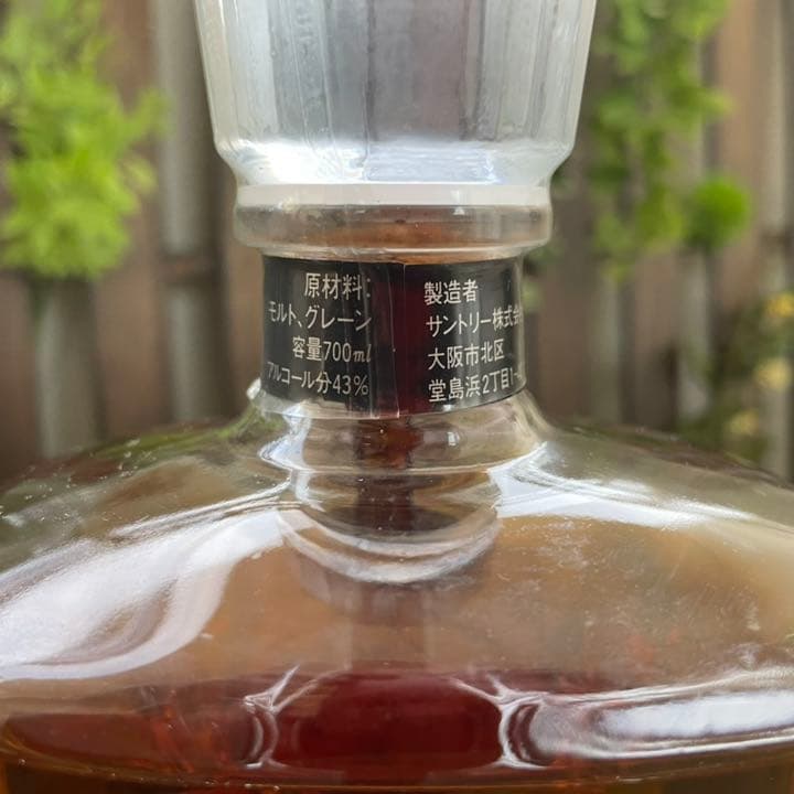 サントリーウイスキーCREST12年 43% 700ml