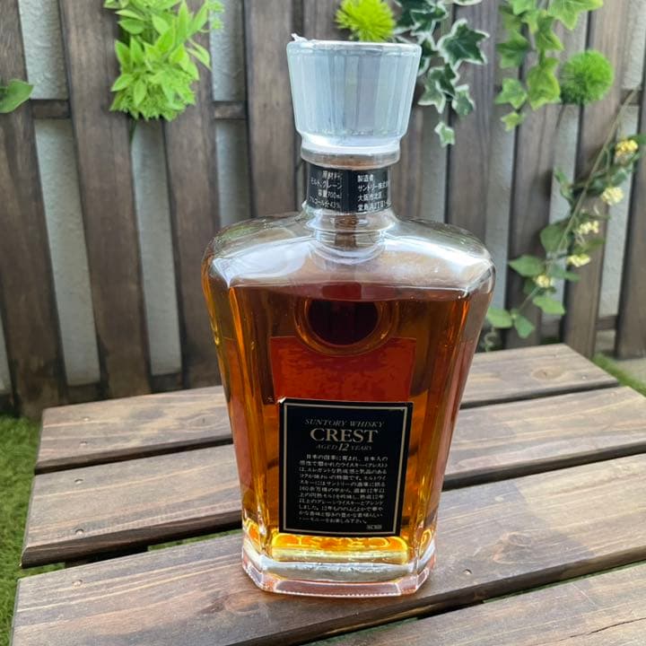 サントリーウイスキーCREST12年 43% 700ml