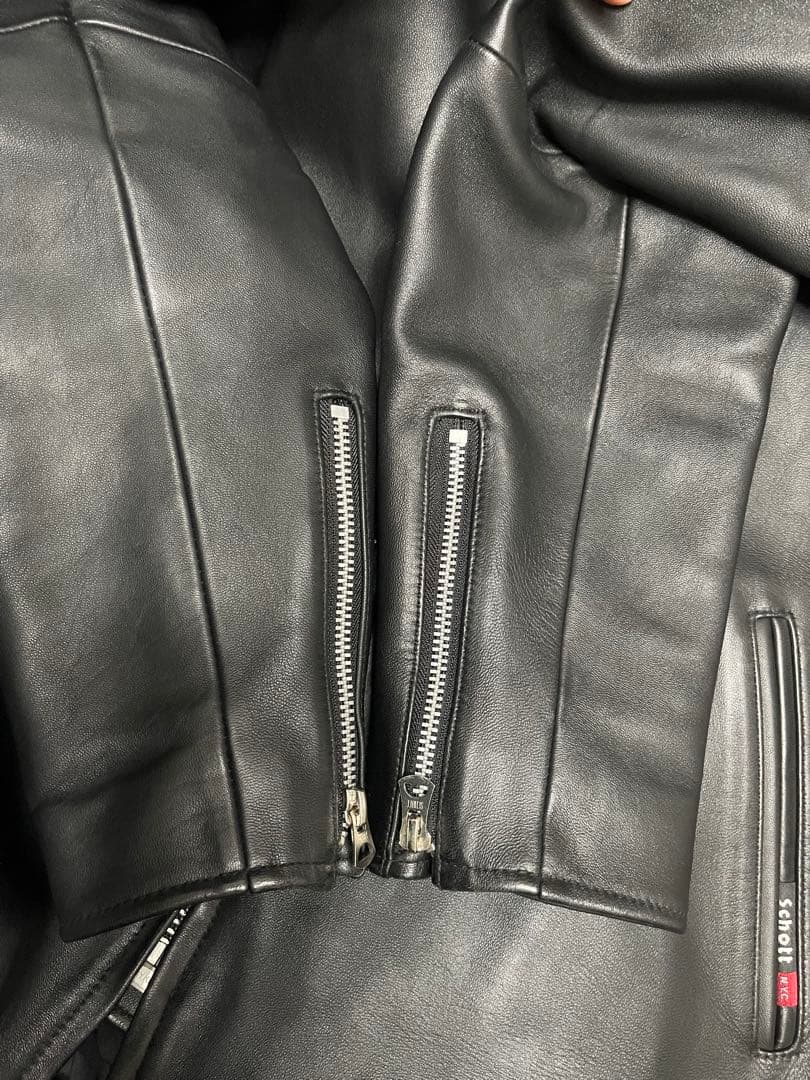 ★ 美品 Schott RIDERS JACKET ライダース 羊 ★