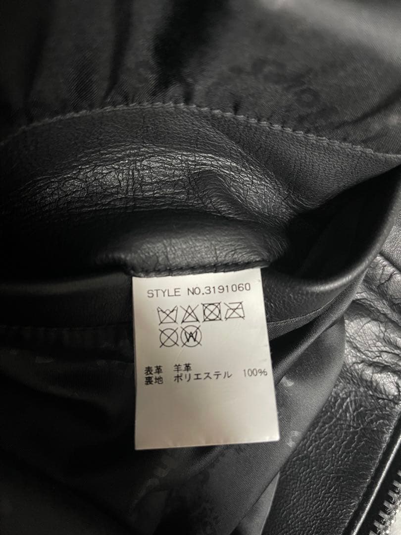 ★ 美品 Schott RIDERS JACKET ライダース 羊 ★