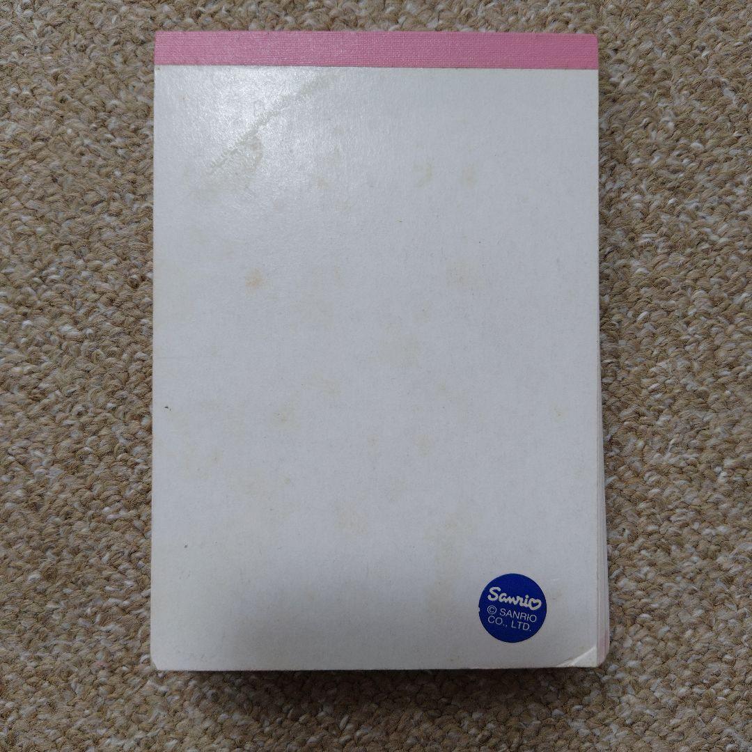 ハローキティ エンジェル チューリップ メモ帳 平成 当時物