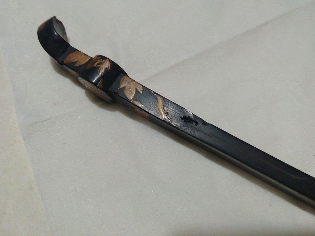 ♪蒔絵こうがい　かんざし　江戸　少々いたみが