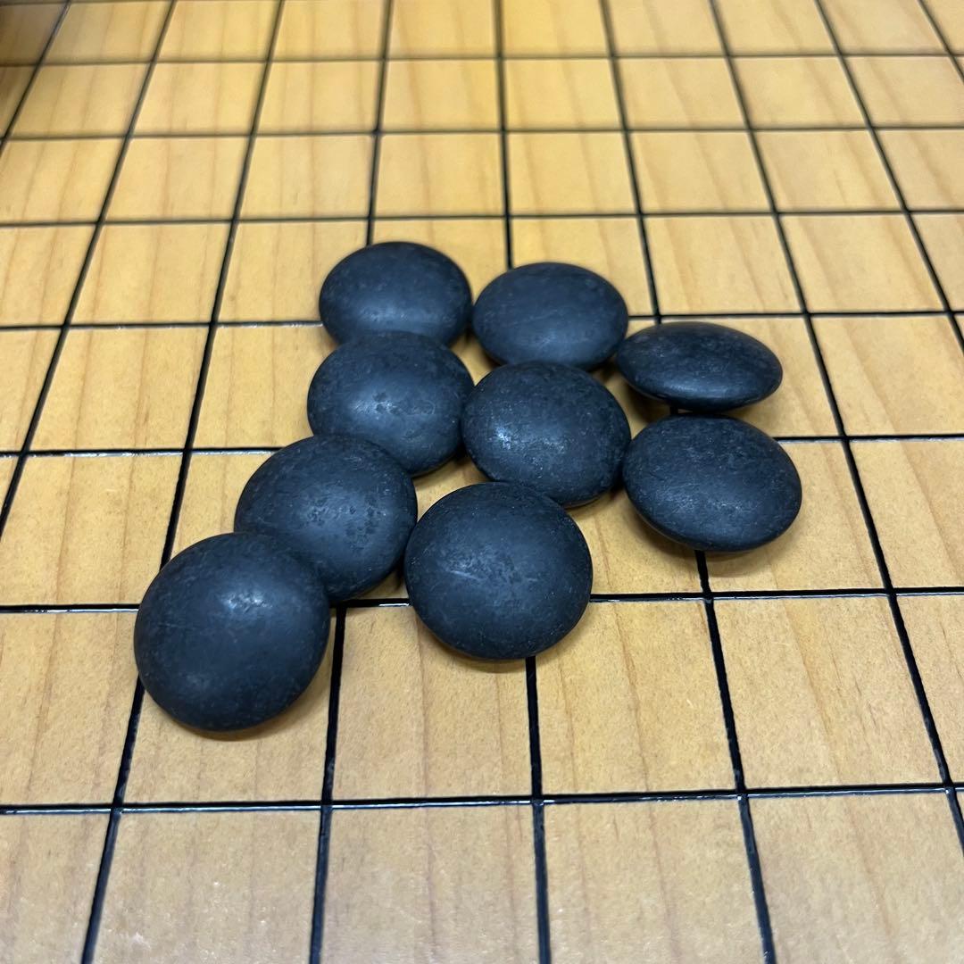 高級　囲碁盤　石、へそ、カバー付き