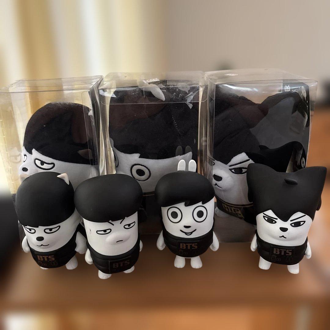 ぬいぐるみは未開封 プラ人形