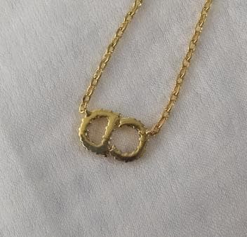 美品 Dior CDロゴ ネックレス