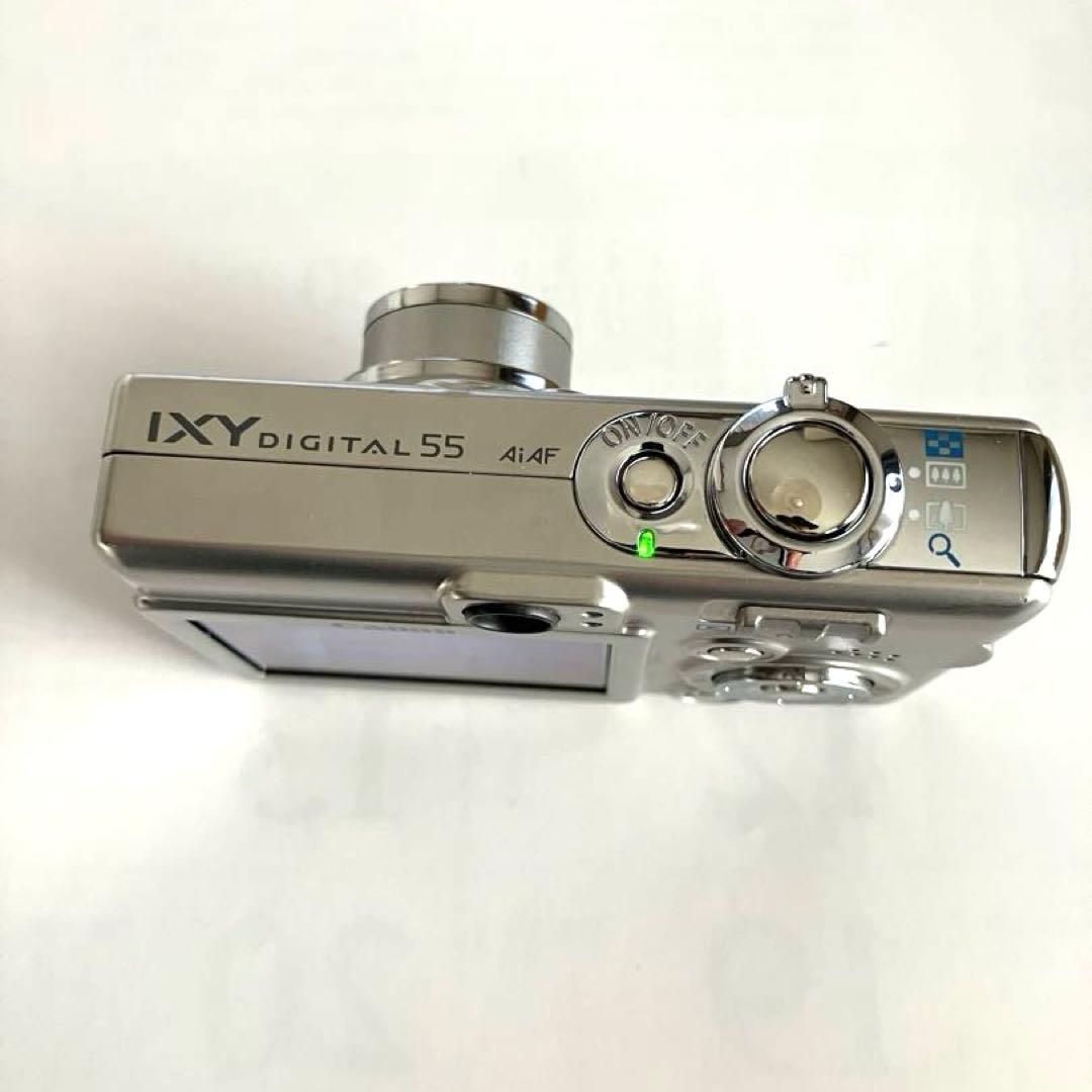 Canon IXY DIGITAL 55 コンパクトデジタルカメラ説明書.箱入り