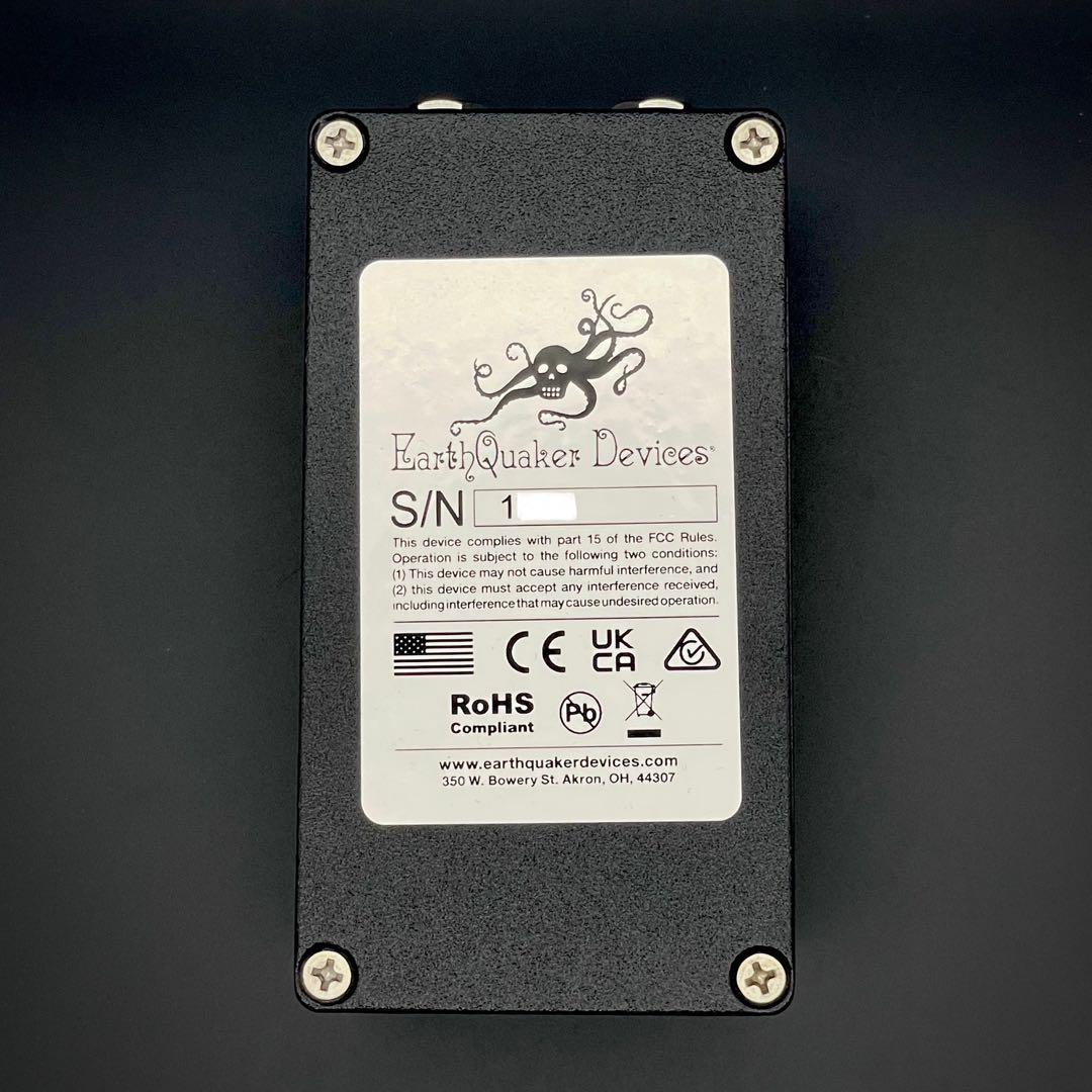 【限定版】EarthQuaker Devices / Black Ash
