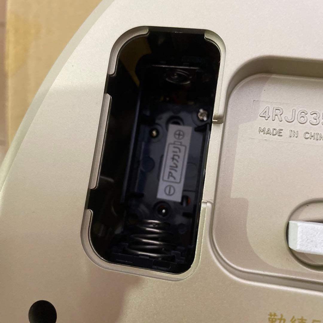 シチズン　クオーツ　置き時計　振り子　ジョイア　金色メタリック色　新品未使用