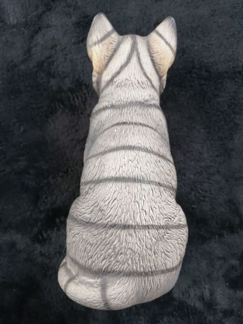 イタリア製ドマン　猫の置物 2体セット　希少レア　DEMAIN HK　見上げる猫