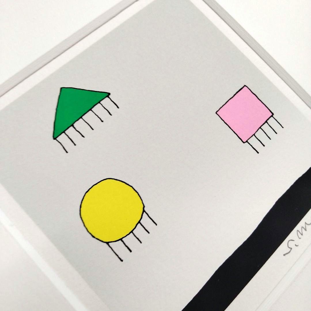 ☆ 元永定正 シルクスクリーン 版画