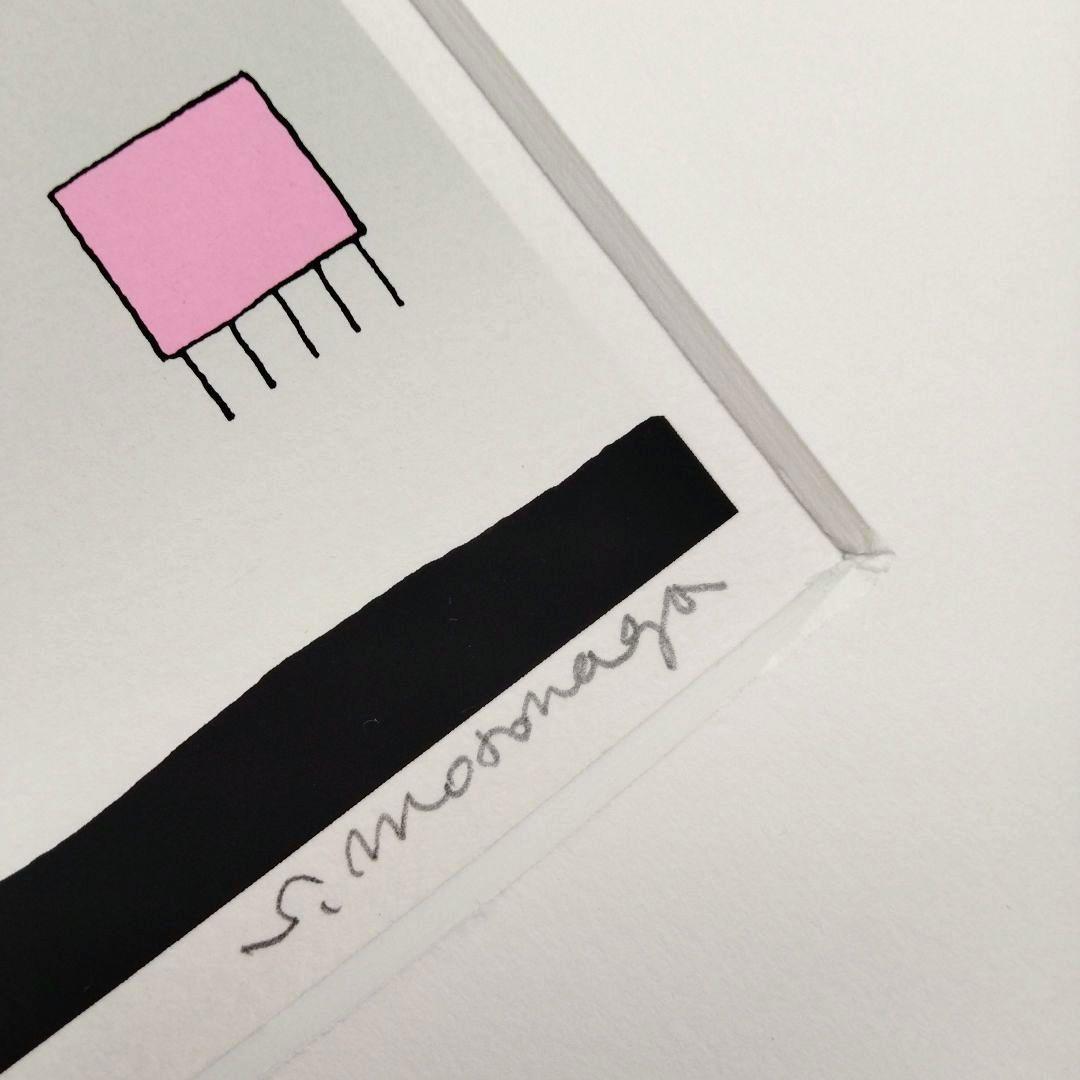 ☆ 元永定正 シルクスクリーン 版画