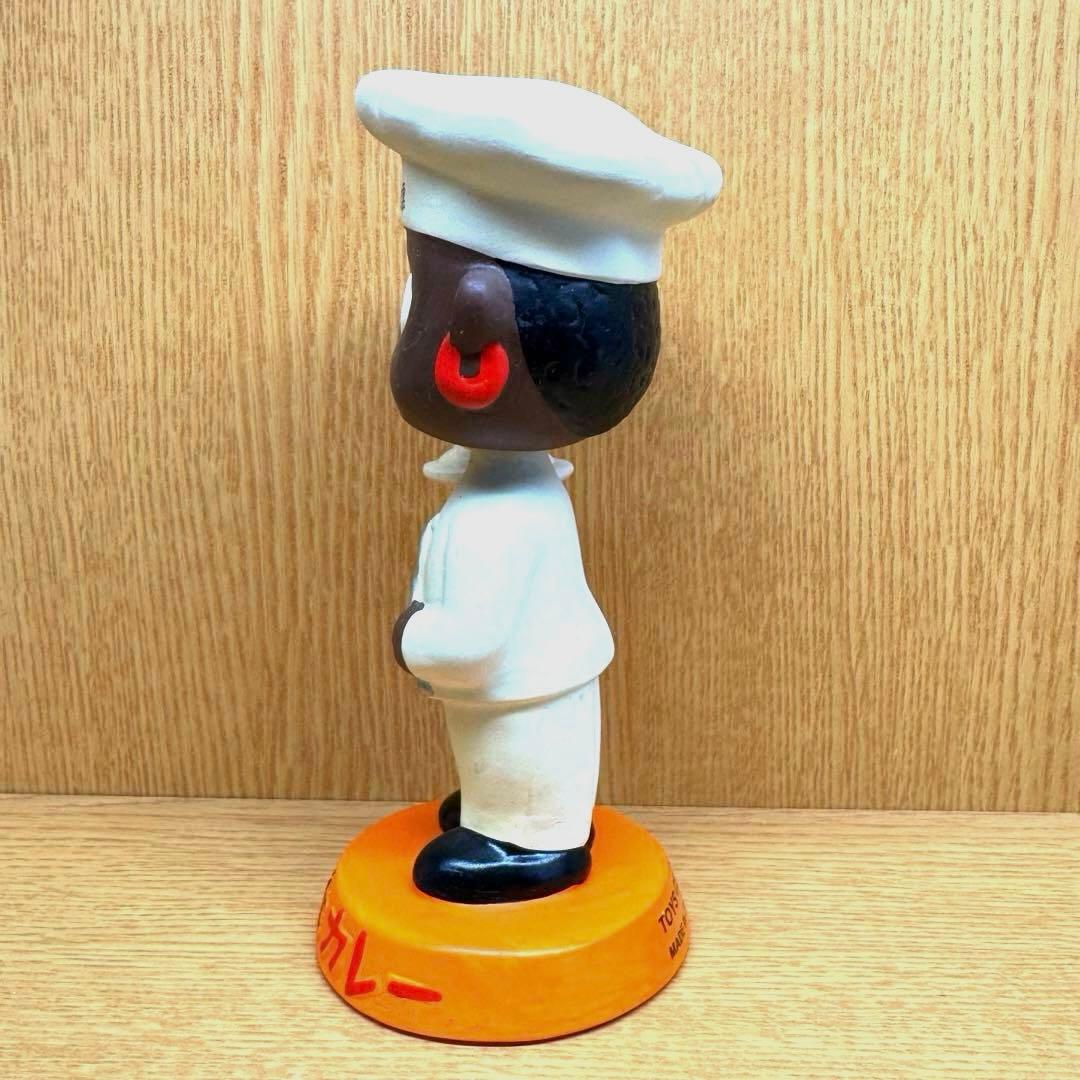 【オリエンタル坊や】　首振り人形　陶器製ツヤ消しver. 化粧箱付き