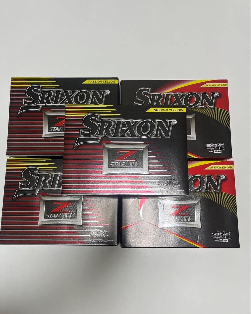 【お得セット‼️】Srixon Z STAR XV ゴルフボール 5ダースセット