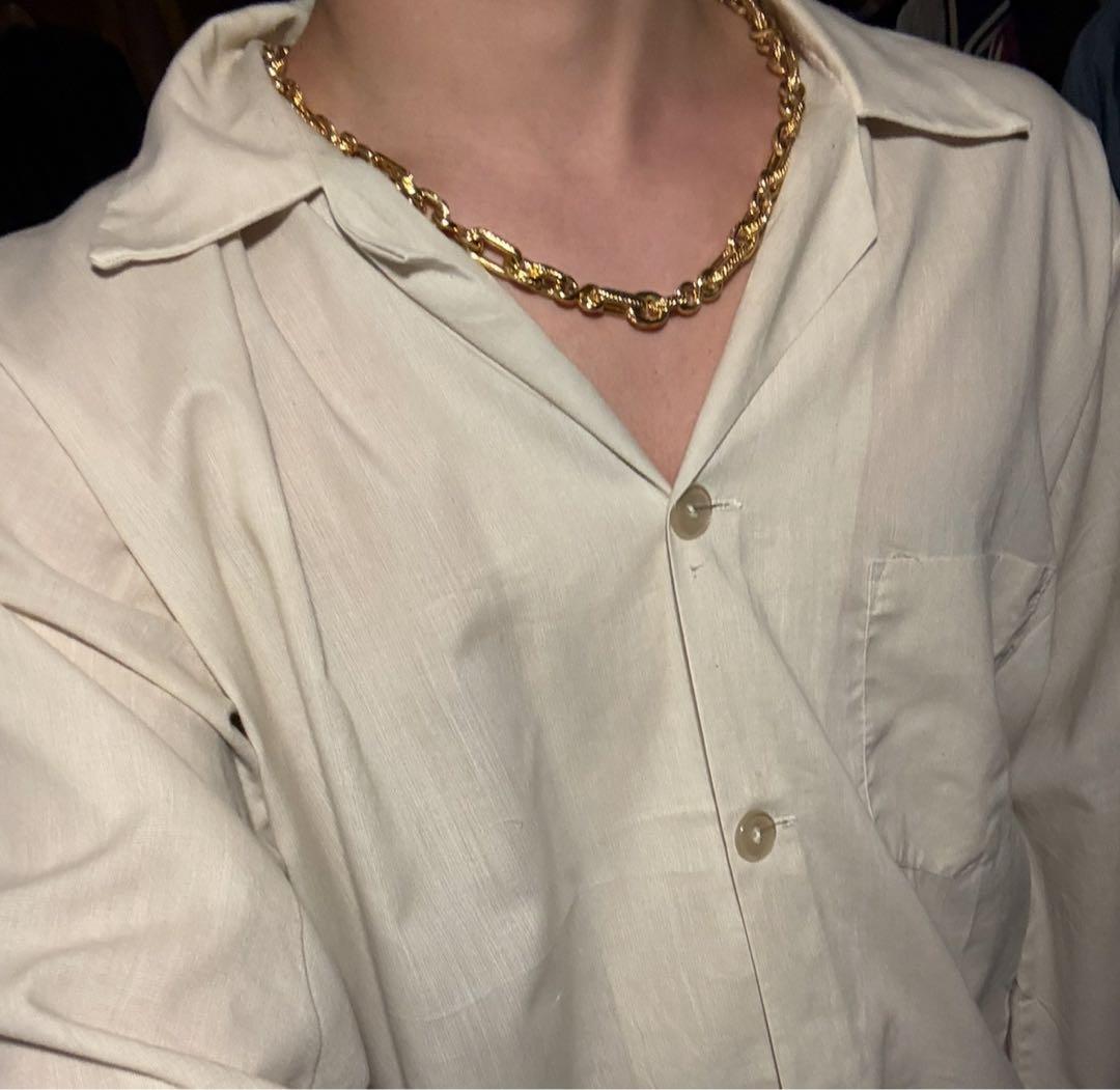 Yves saint Laurentイヴ・サンローラン　チェーンネックレス